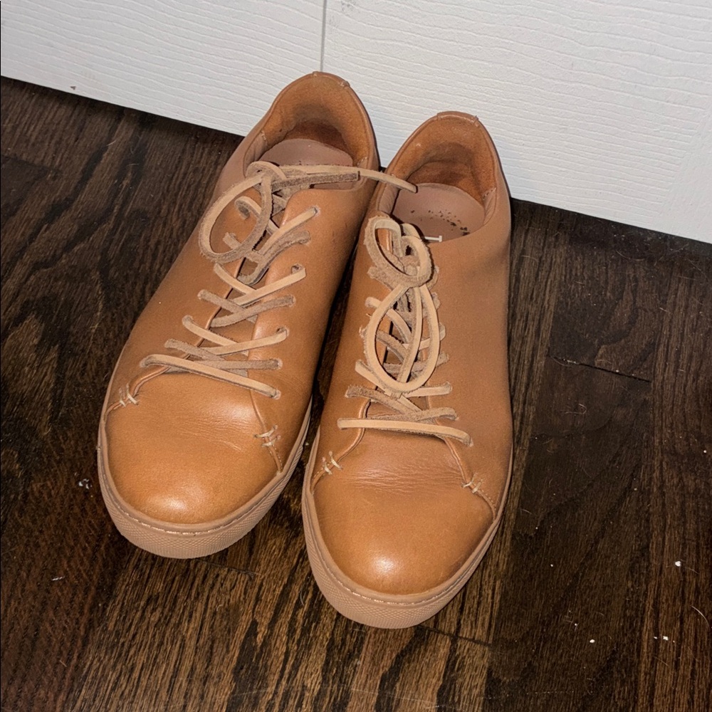 Thursday Boot Company Tan Leather Women's Sneakers